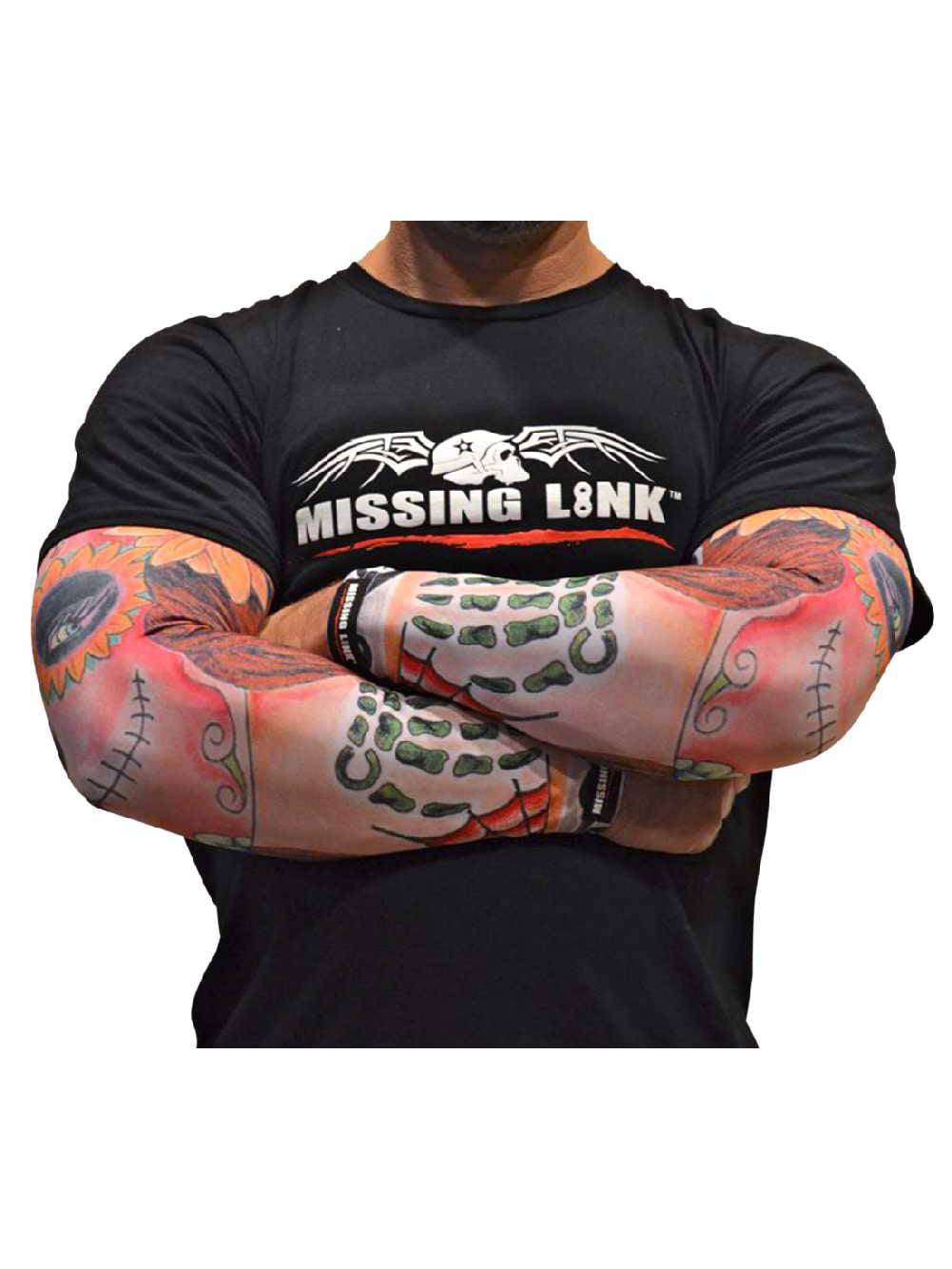 Missing Link SPF 50 Gunz N Money ArmPro Tan/Black, Medium