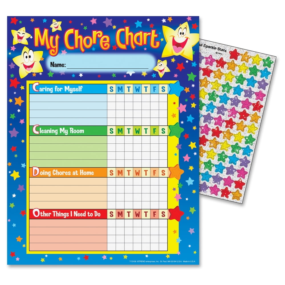 Praise Words 'n Stars Success Charts/Chore Charts [T73130