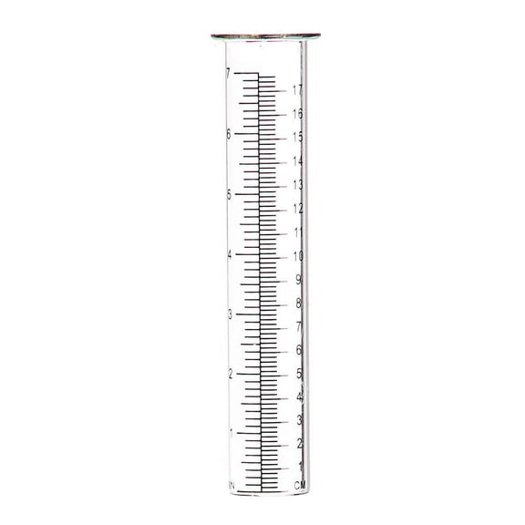 Evergreen Garden Glass Replacement Rain Gauge Tubes Maximum 7 Inches Measurement 8 x 1.8 x 1.8 Inches Set of Two