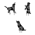 thumbnail image 2 of 3 estacas de jardín con forma de animal Colamx decorativas para patio trasero Perros, 2 of 8
