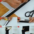 thumbnail image 2 of -Non-Woven Shade Pleated Curtain Cordless Light Filtering Pleated Fabric Shade Easy To Cut And Install  With 4 Clips  Easy To Install, 2 of 7