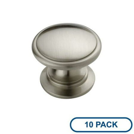 Amerock BP53012-10PACK Allison Value Hardware 1-1/4 Inch Diameter Mushroom Cabinet Knob - Package of 10