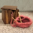 thumbnail image 5 of BambooMN Brand - Bamboo Yarn Bowl with Removable Lid -Yarn Holder for Knitting and Crochet - Strand Woven Box, 5 of 5