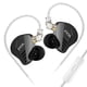 thumbnail image 1 of Auriculares con cable para pianista, intrauditivos metálicos de 2 pines, ergonómicos para amantes de la música, 1 of 9