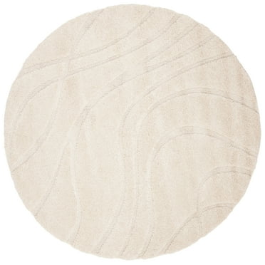 SAFAVIEH Rio Shag Ivy Distressed Area Rug, Light Pink/Multi, 2'3" x 3'9"