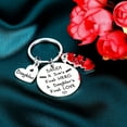thumbnail image 2 of Dad Keychain Gifts from Son Daughter to Daddy Fathers Day Christmas Birthday, 2 of 6