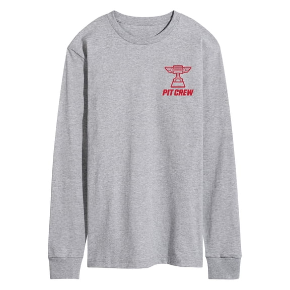Cars - Team Lightning Mcqueen Pit Crew - Men's Long Sleeve Graphic T-Shirt