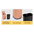 thumbnail image 5 of FOA Ament 13 Gallon Stainless Steel Step Foot Pedal Trash Can in Pink, 5 of 13