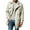 Gray, variant on Spring Fall Men Double Breasted Casual Lapel Trench Coat Belted Windbreaker