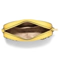 thumbnail image 4 of Michael Kors Women's Jet Set Large Ombré Signature Top Zip Logo Crossbody Bag (Daisy Yellow), 4 of 4