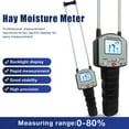 thumbnail image 4 of Portable Moisture Tester for Forage Digital Moisture Meter for Realtime Monitoring Double Probe Moisture Meter, 4 of 8