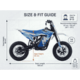 thumbnail image 3 of NEXVEY SPARK03 Electric Dirt Bike for Kids Ages 8–14 – 1500W Peak Motor, 22 MPH Top Speed, 48V 10.4Ah Battery, 22-Mile Range, 3 Speeds, Dual Suspension, 14" Off-Road Tires & Disc Brakes, 3 of 9