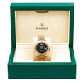 thumbnail image 6 of Pre-Owned Rolex Day-Date II 41MM 218235 Black Arabic Dial Fluted Bezel 18K Rose Gold President Bracelet, 6 of 9