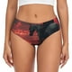 thumbnail image 1 of Fotbe Lone Rider Under Red Sky Calzones Estampados para Mujer – Ropa Interior de Algodón, Cómoda, Suave y Elástica-3X-Large, 1 of 6