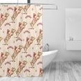 thumbnail image 2 of Rateoe Howdy Cowgirl Shower Curtain - Fancy Bathroom Shower Curtain Sets - Waterproof Shower Curtain with Hooks with 12 Plastic Hooks 72x72 Inches, 2 of 5