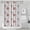 Vintage Baseball Elements, variant on White Baseball Elements Pattern Shower Curtain 72"x72" ,Bathroom Decorative Shower Curtains Set with 12 Hooks,Modern Waterproof Washable Shower Curtain