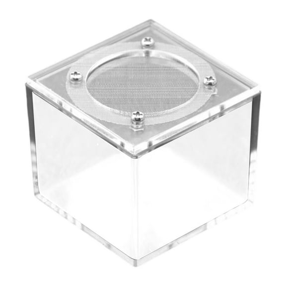 Serenable Reptile Breeding Box Acrylic Clear Spider Box for Scorpion Scorpions Reptile Square