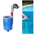 thumbnail image 4 of Desnatador de piscina,Skimmer de natación Robot flotante de superficie flotante, aspirador red cesta automatico suelo piscina,tabletas de filtro Limpiador Fuente Montado en 2 piezas Cola Desnatador de piscina, 4 of 8
