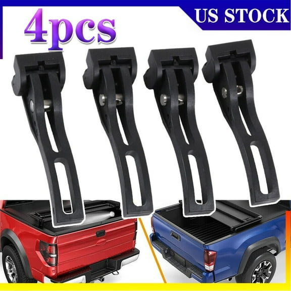 Universal Rear Clamps Hard For Tri-Fold Tonneau Cover Replacement Parts New