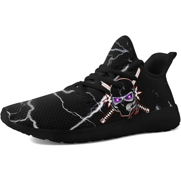 Men's Dragon Sneakers – Lightweight Running Shoes Punk Rock Streetwear Sneaker Breathable Athletic Gym Casual Walking Shoes