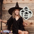 thumbnail image 3 of PMU Halloween Laughing Faces Balloons - Small Latex Balloons for Halloween Theme Parties, Trick-or-Treat & Party Favors Supplies - 12 Inch Count Dracky White, (25/Pkg) Pkg/1, 3 of 7