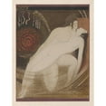 thumbnail image 3 of Francois-Louis Schmied 12x14 Black Modern Framed Museum Art Print Titled - Charming Story of the Adolescent Sugar Pl.2 (1927), 3 of 5