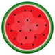 thumbnail image 1 of Cobija Manta Frazada Diseño Redonda de Sandia de la Familia de Frutas Ultra Suave y Ligera, 1 of 4