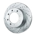thumbnail image 6 of New Vented Brake Disc Compatible With Ford F-450 Super Duty XLT 8 Cyl 7.3L E-550 Super Duty Custom 8 Cyl 7.3L F-450 Super Duty Lariat 10 Cyl 6.8L 1999-2004 By 54077 145309 1066924, 6 of 6