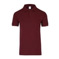 thumbnail image 1 of Playera Tipo Polo para Caballero, Color Marrón, Talla Doble Extra Grande, 50% Algodón y 50% Poliéster. Yazbek C0550, 1 of 3