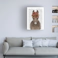 thumbnail image 3 of Fab Funky 'Donkey Bohemian 1 Book Print' Canvas Art, 3 of 3