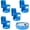 light Blue, variant on Poolside Cup Holders No Spills Pool Cup Holders Plastic Swimming Pool Drink Holder Suit for Above Ground Swimming Pool Side for 2 Inch Or Thinner Round Bar Top Rails