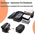 thumbnail image 2 of Spacevac Pro Backpack, Portable Vacuum Sealed Storage Backpack, 60L Lightweight Travel Vacuum Compression Bag, 2 of 9
