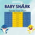 thumbnail image 7 of Baby Shark Boys Hook And Loop Open Toe Toddler Sport Sandals, Blue Yellow, 6, 7 of 7