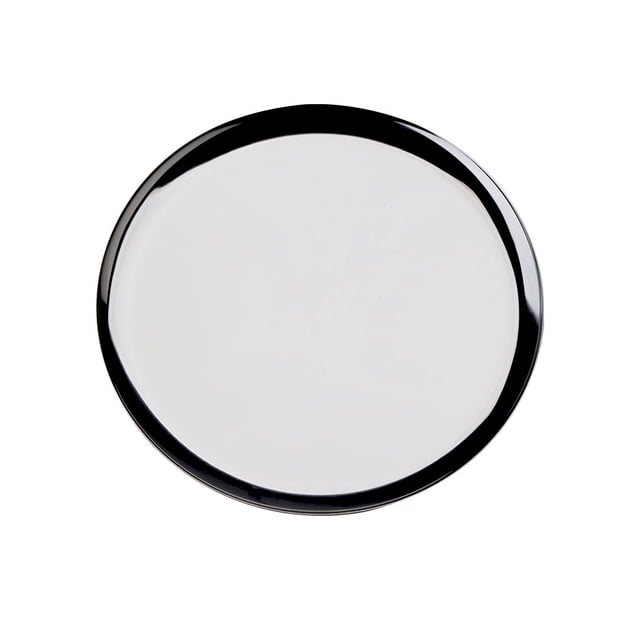 bedienty Assiette à Bijoux Collier Bracelet Plateau de Cosmétiques Décoration Collation Fruit Gâteau Plat de Rangement Réutilisable Support de Maquillage Argent