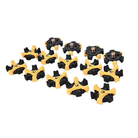 

14 Pcs Golf Spikes Cleats Quick Twist Screw Studs Accessories Training Aids for Shoes