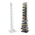 thumbnail image 6 of White Metal Ten Shelf Modern Tower Bookcase, 6 of 6