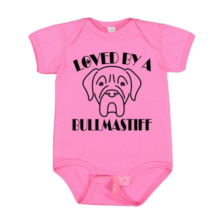 

Inktastic Bullmastiff Dog Boys or Girls Baby Bodysuit