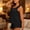 Black, variant on Caywon Womens Plus Size Round Neck Lace Trim Sleeveless Top Elastic Waist Shorts Set Loungewear Breathable Wrinkle-Free Casual Loose Fit Conjunto de Ropa para Mujer