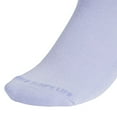 thumbnail image 4 of Women's adidas Cushioned Sport 2.0 3-Pack High Quarter Socks Color: Linen Green Size: 5-10, 4 of 4