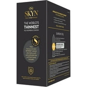 SKYN Supreme Feel Non-Latex Lubricated Condoms, 20 Count