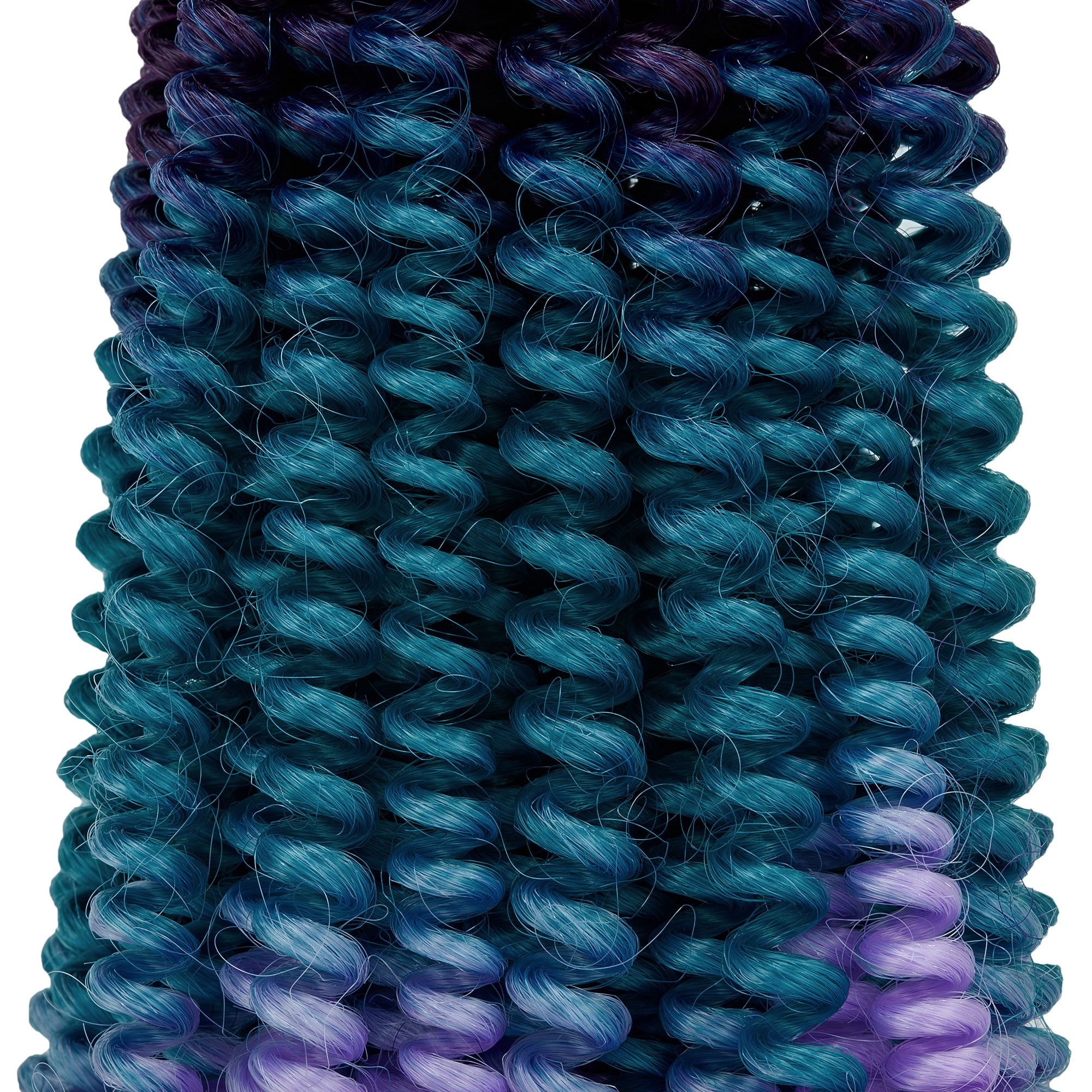 Spring Twist Haarverlängerungen – 20,3 Cm, 8 Stück In #1B – Kurze Bomb Twist, Aus Kunsthaar, Vorgedreht