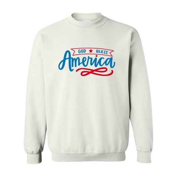 God Bless America ! Sweatshirt Men -Image by Shutterstock, Male 3X-Large