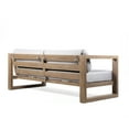thumbnail image 2 of Paradise 4 Piece Light Eucalyptus Outdoor Patio Sofa Seating Set, 2 of 6