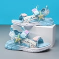 thumbnail image 1 of RWJDXD Children‘s Sandals Girls Breathable Princess Shoes Summer New Lightweight Non-Slip Soft Comfortable Cartoon Fashion, 1 of 6