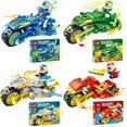 thumbnail image 2 of Figura de acción de Lloyd War Armor Mech Mini Model Ninjago, bloques de construcción compatibles con Technic Anime Cities, juguetes para niños, regalos, 2 of 4