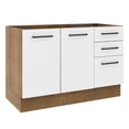 thumbnail image 1 of Mueble de Cocina 120 x 60 cm 2 Puertas y 3 Cajones (Sin Tablero) Agata Madesa MB, 1 of 5