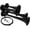 Black, variant on Vixen Horns Train Horn for Truck/Car. 4 Air Horn Chrome Plated Trumpets. Super Loud dB. Fits 12v Vehicles like Semi/Pickup/Jeep/RV/SUV VXH4114