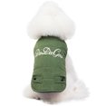 thumbnail image 1 of Pet Fashion Embroidered Cotton Clothes Dog Legs Clothing Pet Autumn Winter Warm Shirt, 1 of 5