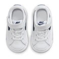 thumbnail image 4 of Nike Court Legacy Baby/Toddler Shoes Color: Summit White Blue Size: 10 T, 4 of 5