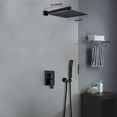 thumbnail image 7 of 10 Inch Bathroom Rain Shower System Set Wall Mount, Rainfall Shower Head with Handheld, 7 of 7
